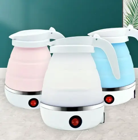 Calentador o tetera de agua plegable eléctrica
