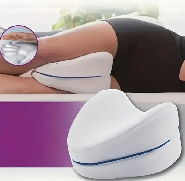 Almohada piernas descanso