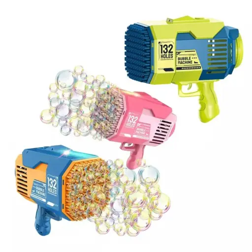 Pistola de burbujas grande