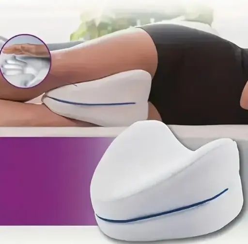 Almohada piernas descanso
