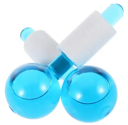 Bola de hielo masajeador facial